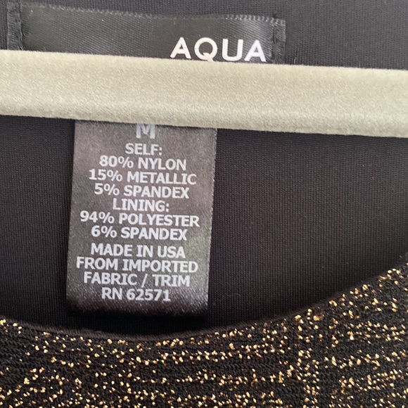 Aqua Mini Shimmer Dress - Picture 4 of 5